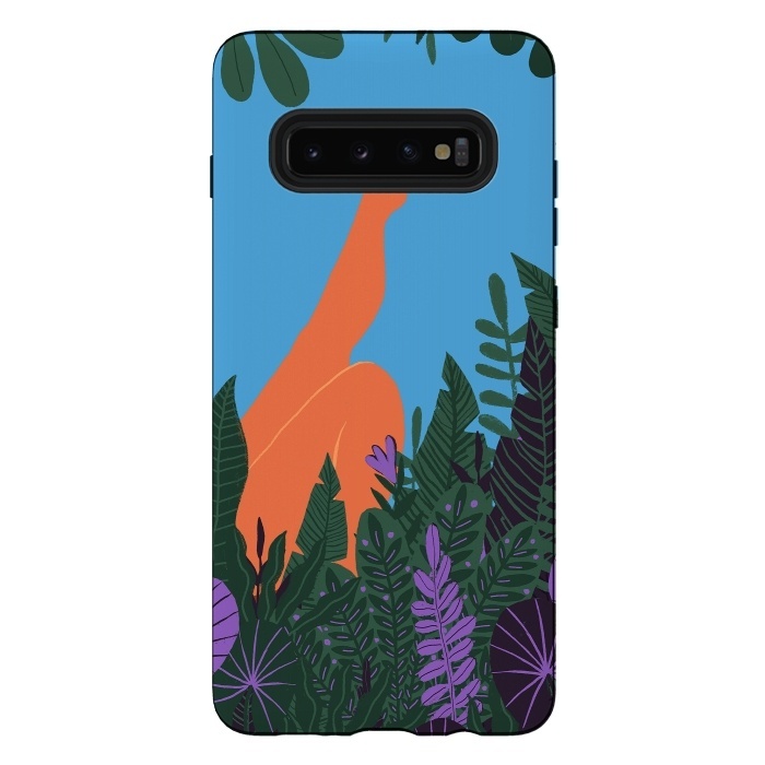 Galaxy S10 plus StrongFit Eve- Relaxing in the Jungle by  Utart