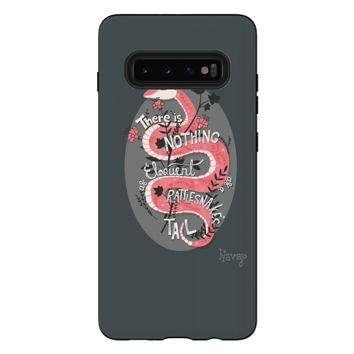 Galaxy S10 plus StrongFit There is nothing as eloquent as a rattlesnake's tail by Jelena Obradovic