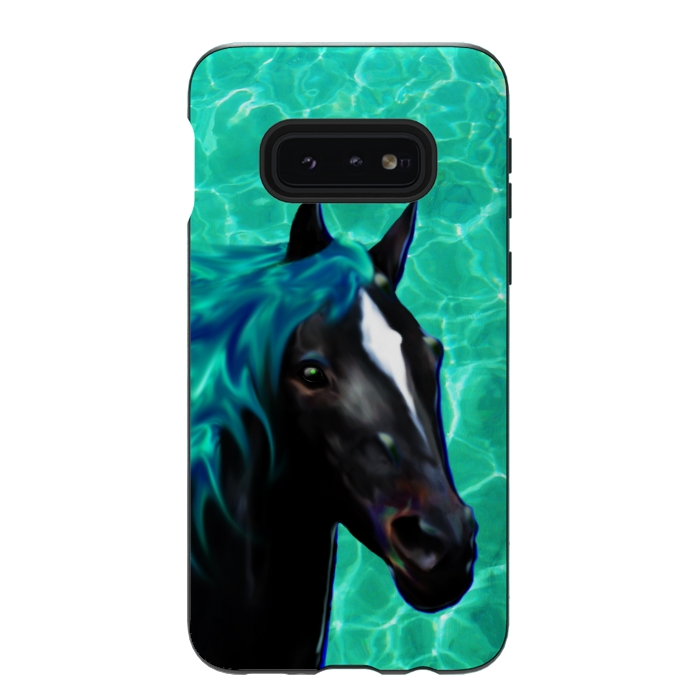 Galaxy S10e StrongFit Horse Spirit Water Dream by BluedarkArt