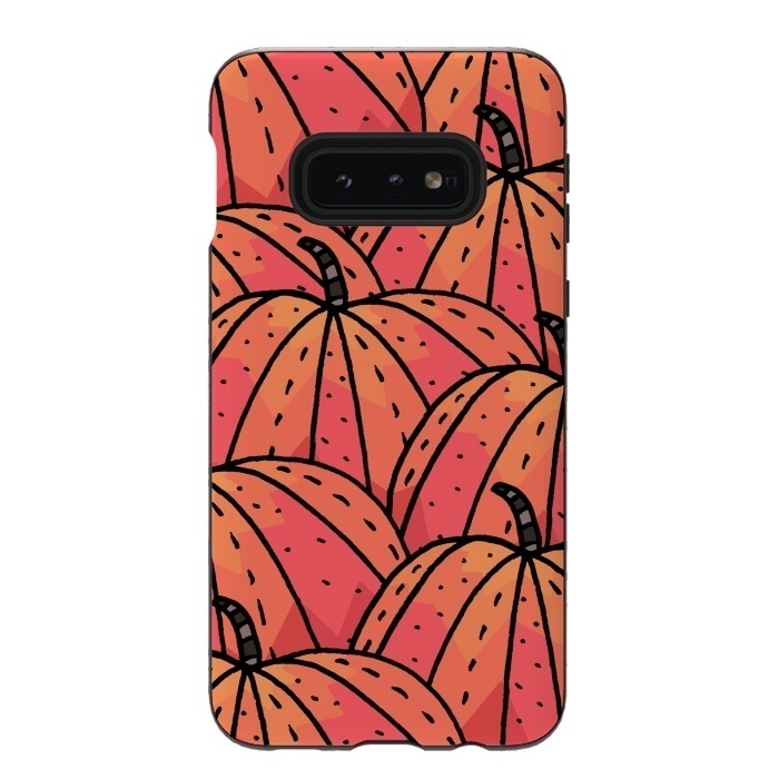 Galaxy S10e StrongFit The Pumpkins by Steve Wade (Swade)
