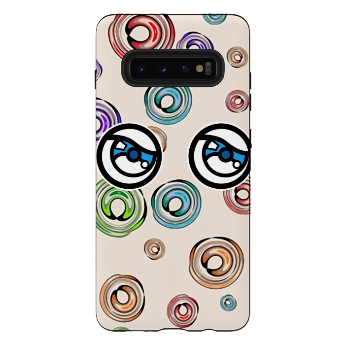 Galaxy S10 plus StrongFit I LOVE CIRCLES by Michael Cheung