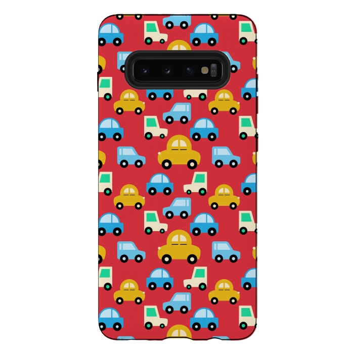 Galaxy S10 plus StrongFit colourful cars by TMSarts