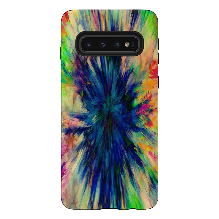 Galaxy S10 StrongFit Fancy Pattern by IK Art