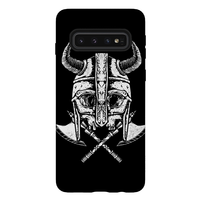 Galaxy S10 StrongFit Death Viking by Afif Quilimo
