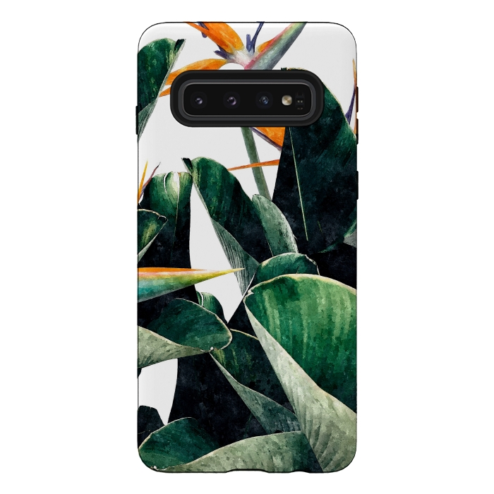 Galaxy S10 StrongFit Paradise Bird by Uma Prabhakar Gokhale