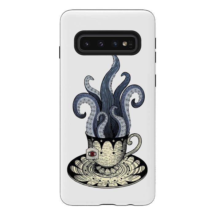 Galaxy S10 StrongFit Kraken tea by Laura Nagel
