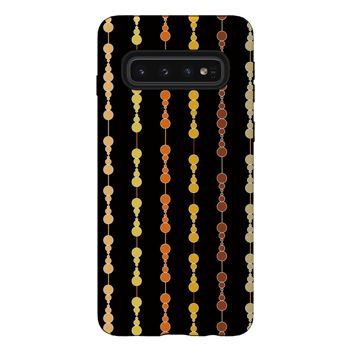 Galaxy S10 StrongFit Multi-faceted decorative lines 2 by Bledi