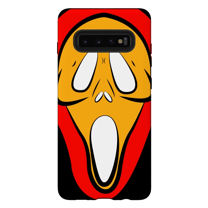 Galaxy S10 plus StrongFit Ghostface by TMSarts