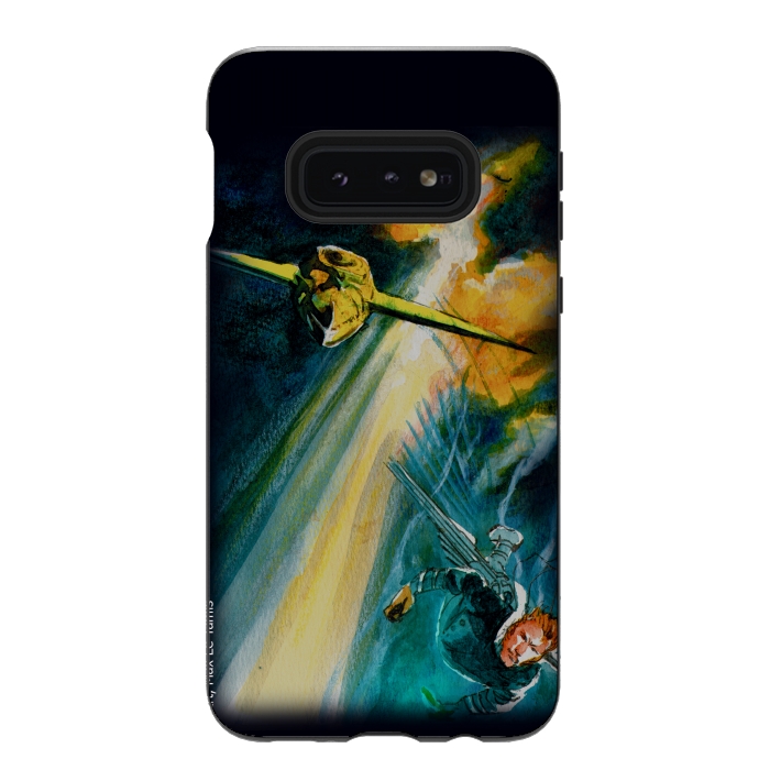 Galaxy S10e StrongFit Verne' World II by Max LeTamis