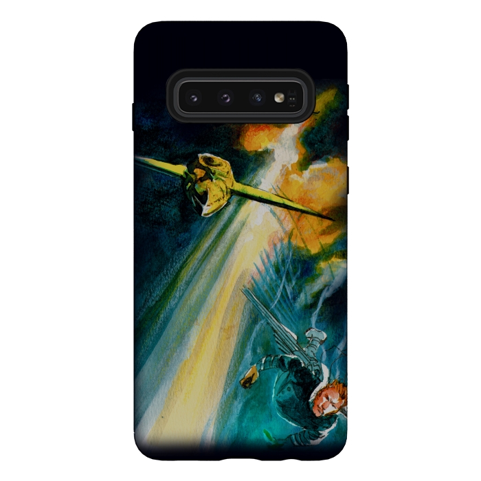 Galaxy S10 StrongFit Verne' World II by Max LeTamis