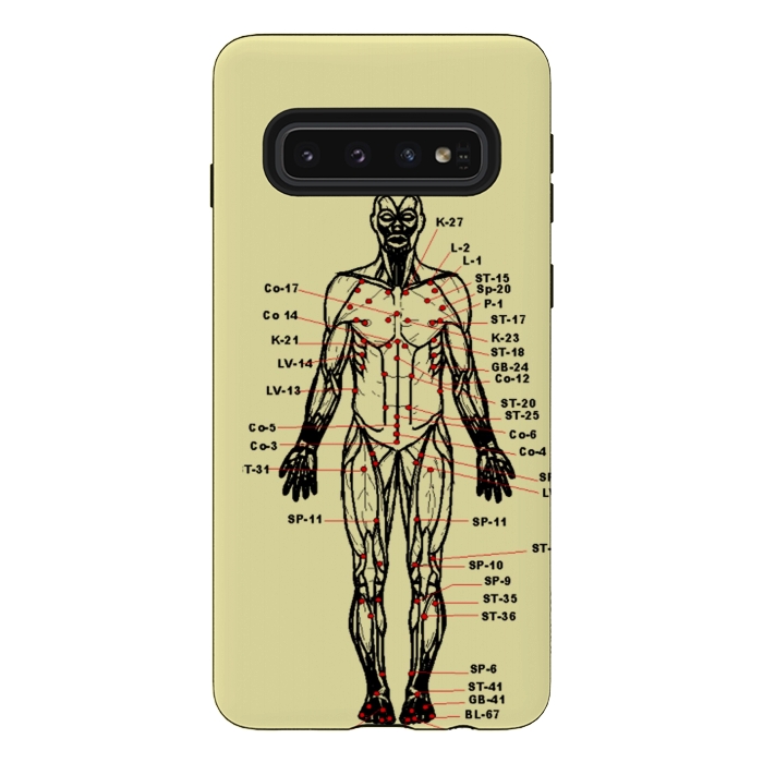 Galaxy S10 StrongFit Acupuncture points I by Max LeTamis