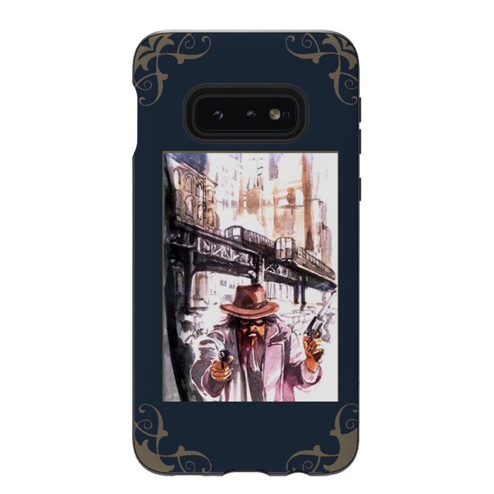 Galaxy S10e StrongFit Western Personages by Max LeTamis