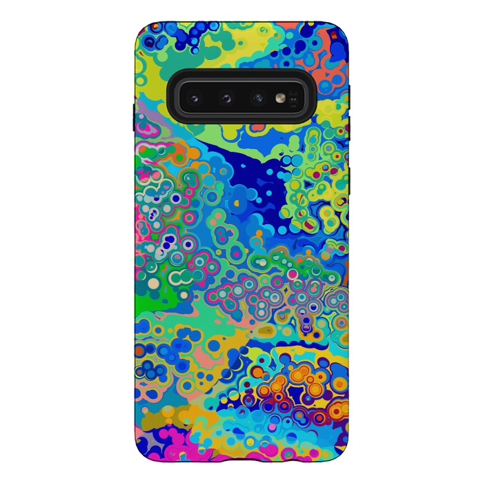 Galaxy S10 StrongFit Colorful Cells Design by Art Design Works