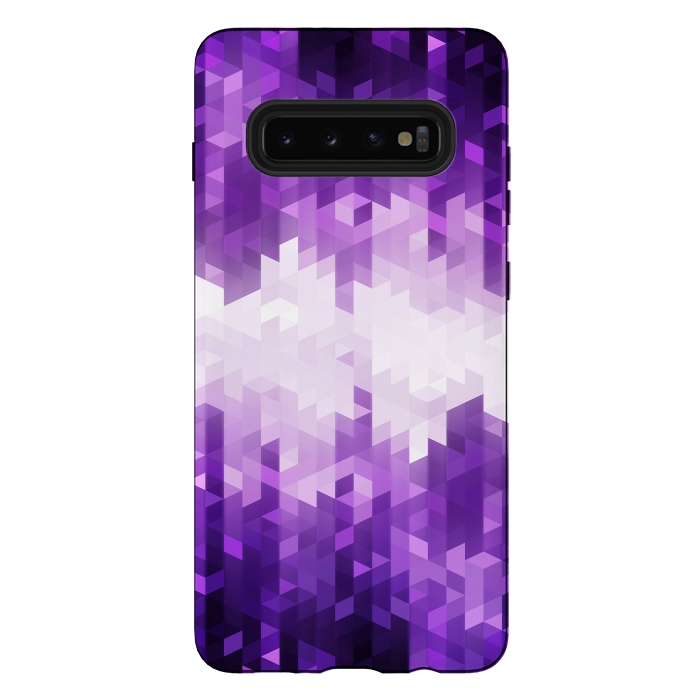 Galaxy S10 plus StrongFit Ultra Violet Pattern I by Art Design Works