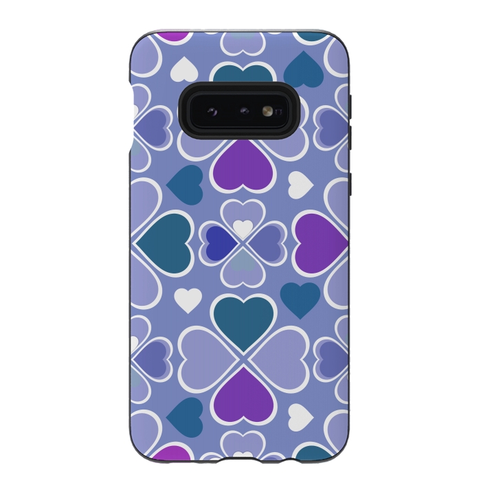 Galaxy S10e StrongFit Hearts Flower Creation by Bledi