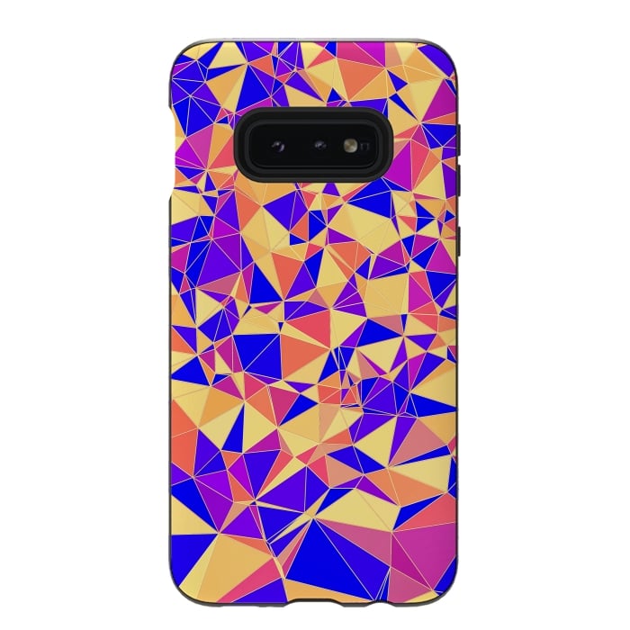 Galaxy S10e StrongFit Low Poly Design by Art Design Works