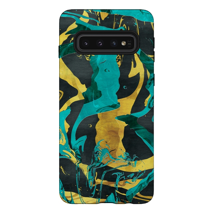 Galaxy S10 StrongFit Abstract Artwork by Art Design Works