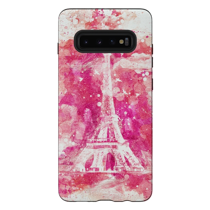 Galaxy S10 plus StrongFit Artistic XLIV - Eiffel Tower Paris by Art Design Works