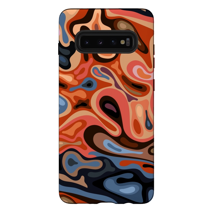 Galaxy S10 plus StrongFit Liquid surface by Bledi