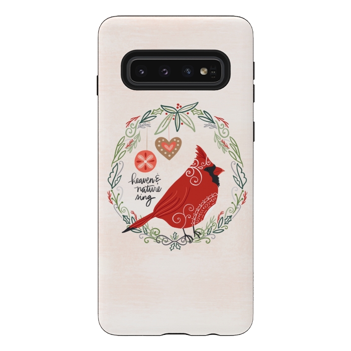 Galaxy S10 StrongFit Heaven and Nature Sing by Noonday Design