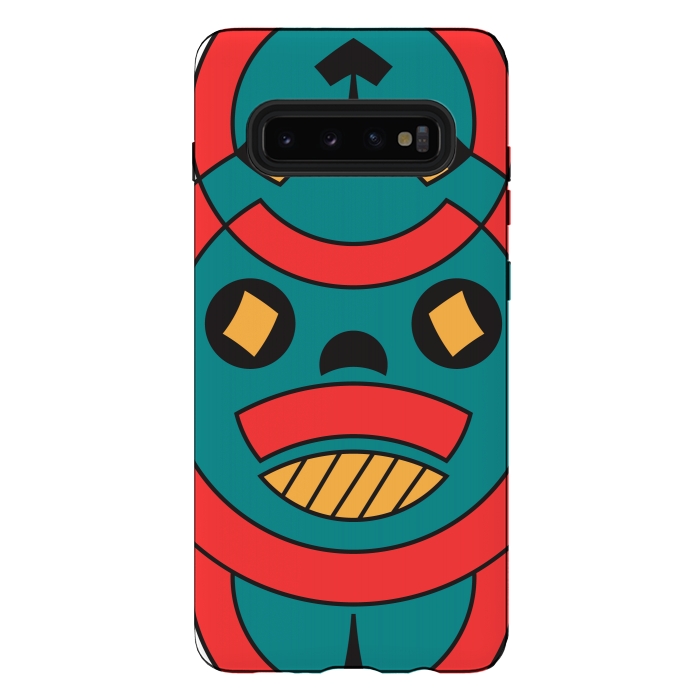 Galaxy S10 plus StrongFit tribal horror by TMSarts