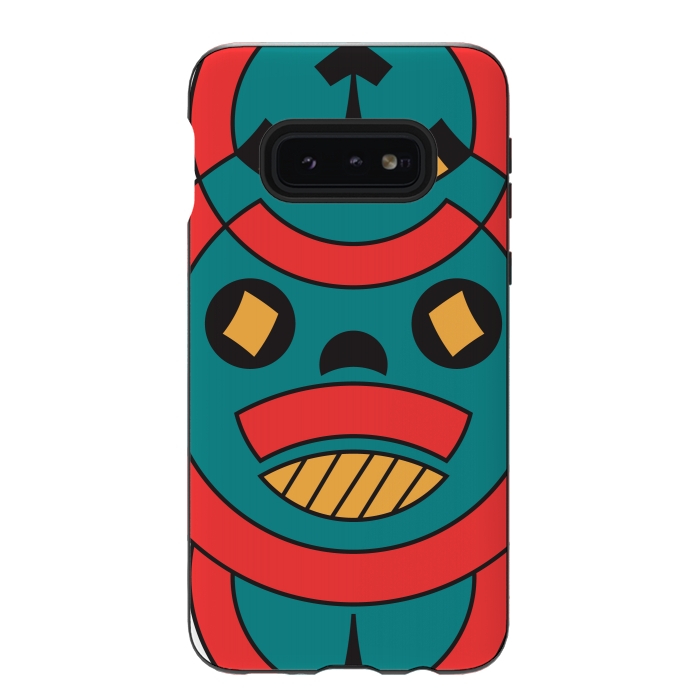 Galaxy S10e StrongFit tribal horror by TMSarts