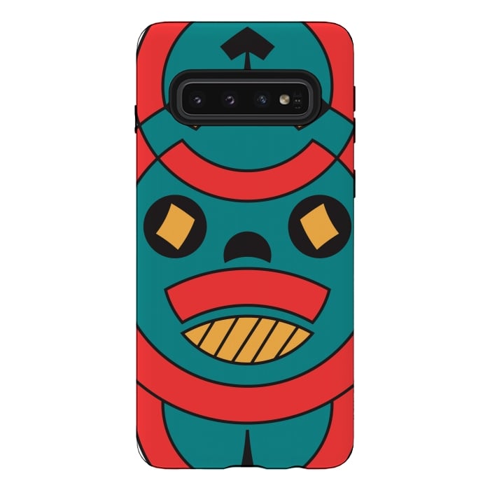 Galaxy S10 StrongFit tribal horror by TMSarts