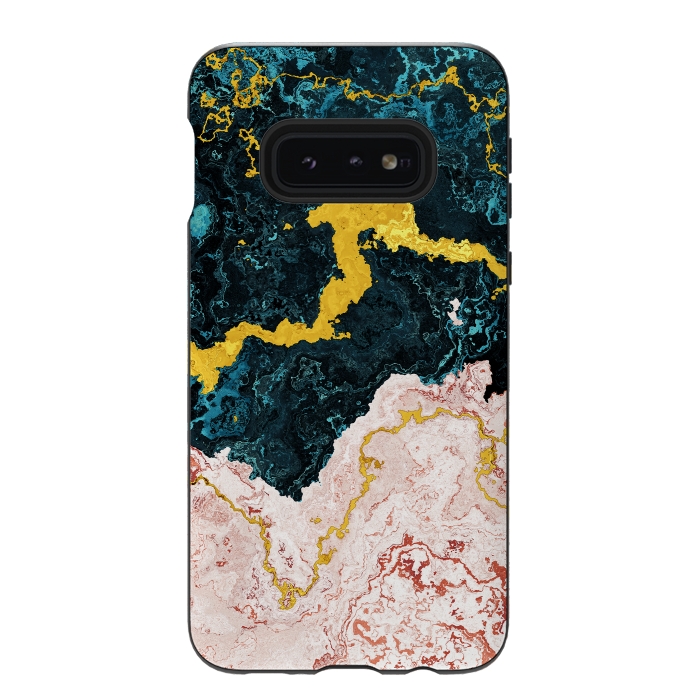 Galaxy S10e StrongFit Abstract Marble VI by Art Design Works