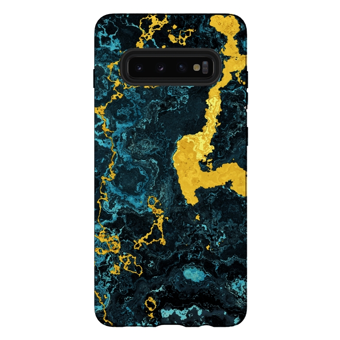 Galaxy S10 plus StrongFit Abstract Marble VII by Art Design Works