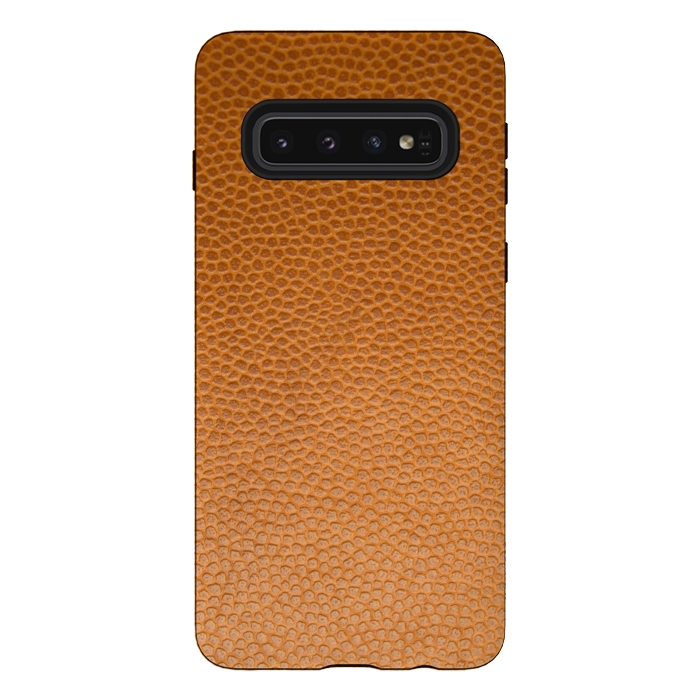 Galaxy S10 StrongFit COPPER LEATHER by MALLIKA