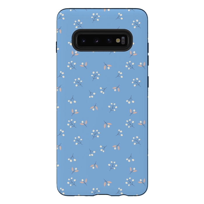 Galaxy S10 plus StrongFit Blissful berries by Edith May