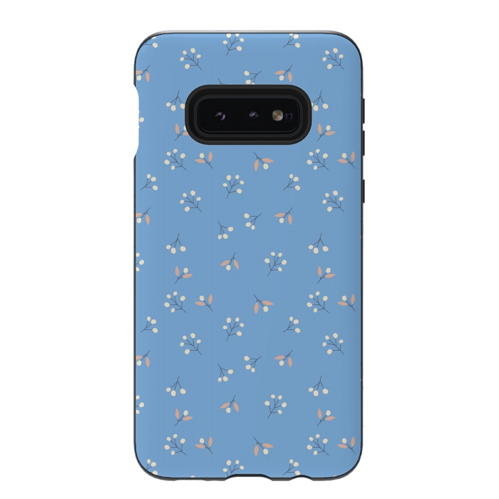 Galaxy S10e StrongFit Blissful berries by Edith May