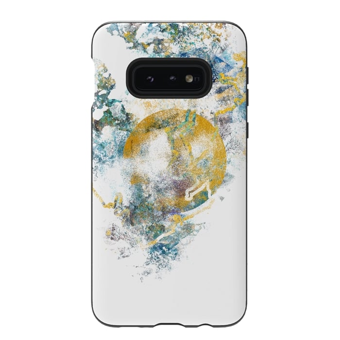 Galaxy S10e StrongFit Nature's Call - Abstract Painting III by Art Design Works