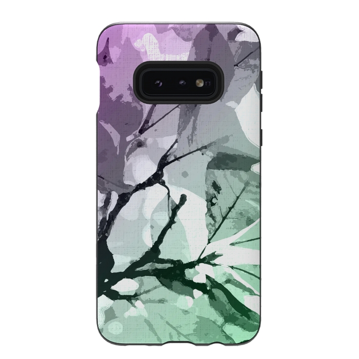 Galaxy S10e StrongFit Autumn colors, leaves #effect 2 by Bledi