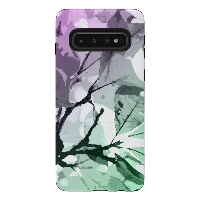 Galaxy S10 StrongFit Autumn colors, leaves #effect 2 by Bledi