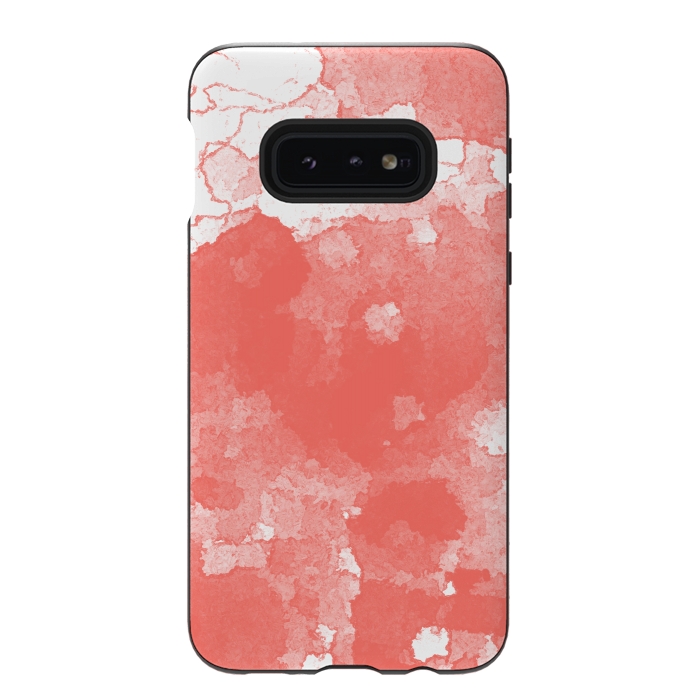 Galaxy S10e StrongFit Living Color Abstract by Majoih