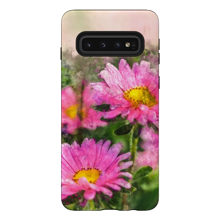 Galaxy S10 StrongFit Pink Queen by Creativeaxle