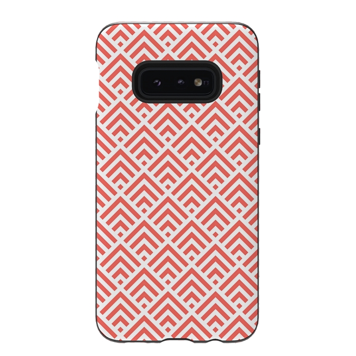 Galaxy S10e StrongFit Living Coral Pattern II by Art Design Works
