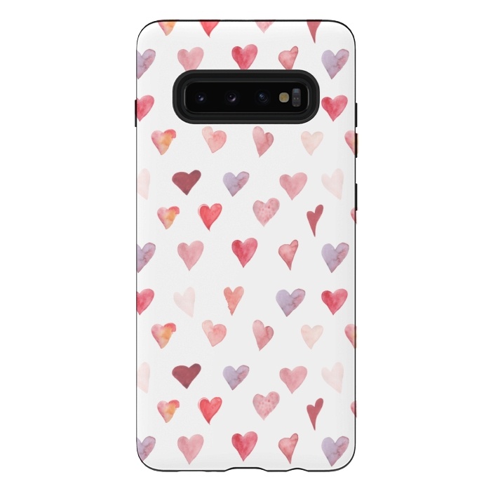 Galaxy S10 plus StrongFit Valentines hearts by  Utart