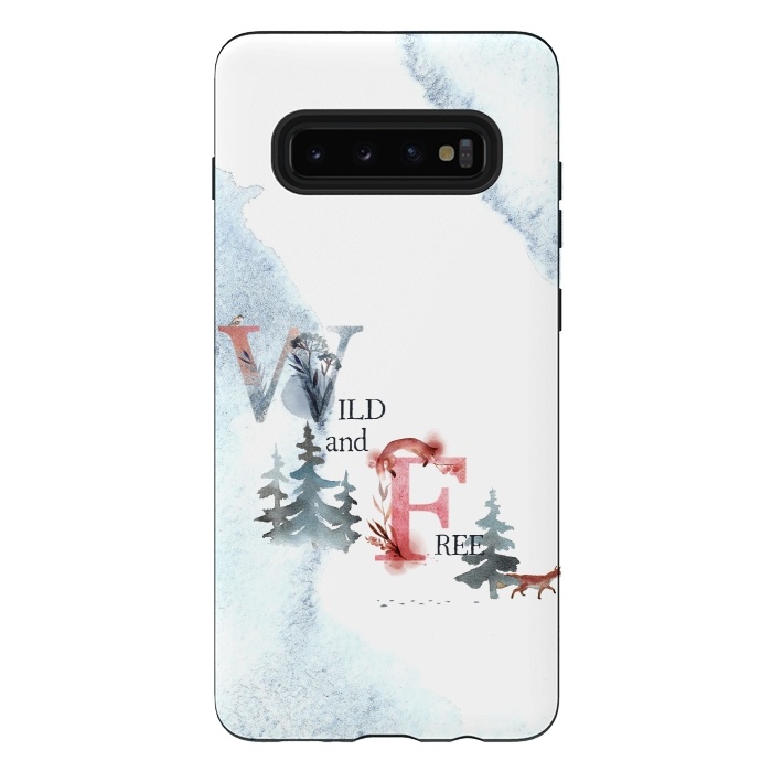 Galaxy S10 plus StrongFit Wild and free by  Utart