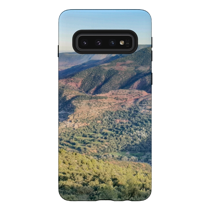 Galaxy S10 StrongFit Mountain landscape travel lover by Oana 