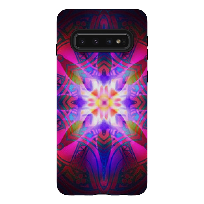 Galaxy S10 StrongFit Ornament of Light by Amira EL-Fohail