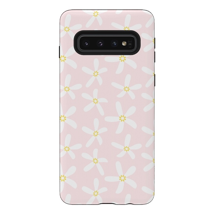 Galaxy S10 StrongFit Daisies by  Utart