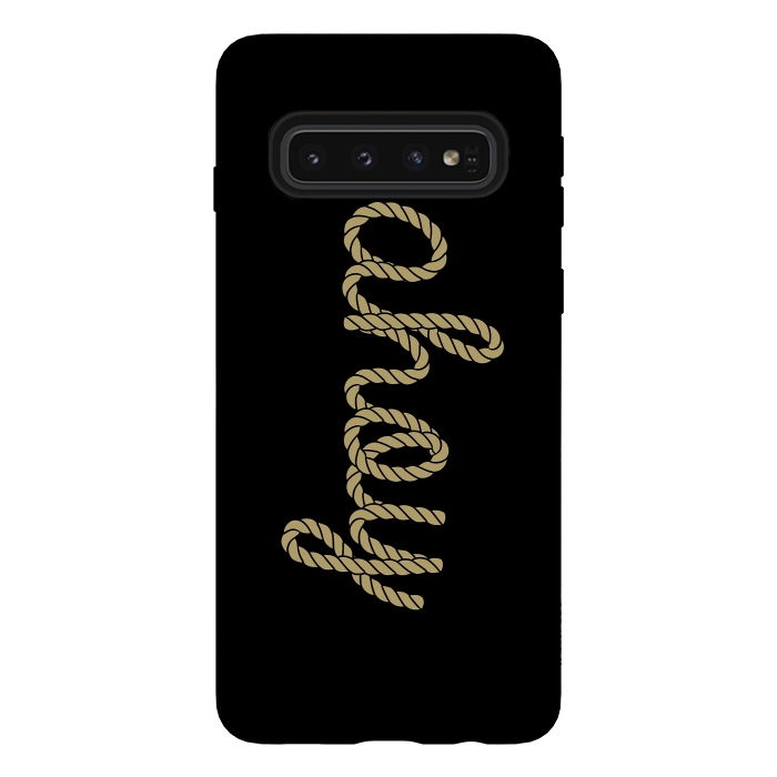 Galaxy S10 StrongFit Ahoy by Laura Nagel