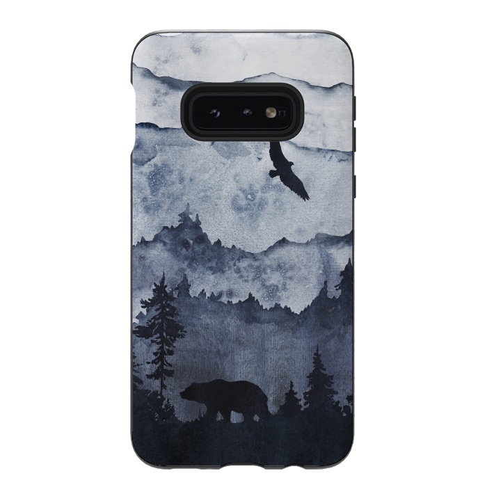 Galaxy S10e StrongFit The mountains are calling- bear and eagle by  Utart