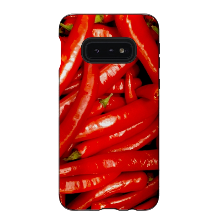 Galaxy S10e StrongFit Red Hot Chilly Peppers by BluedarkArt