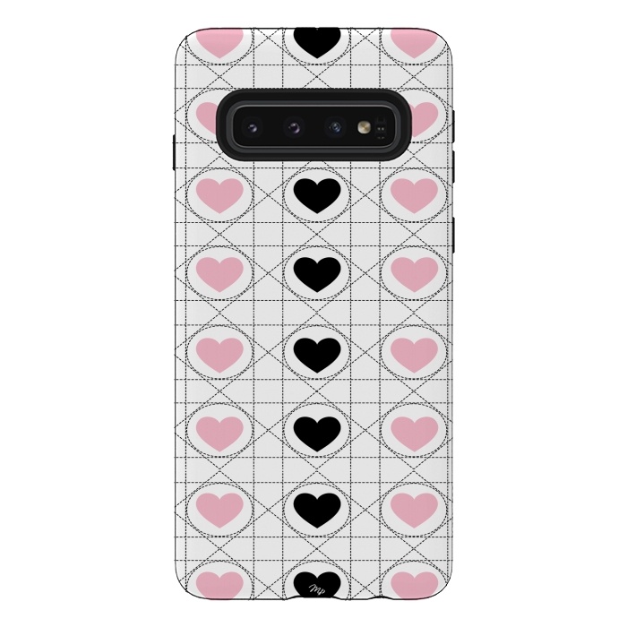 Galaxy S10 StrongFit Love Pattern by Martina