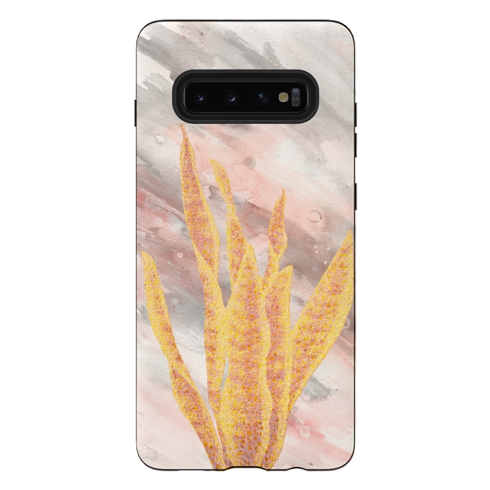 Galaxy S10 plus StrongFit Tropical XIX by Art Design Works
