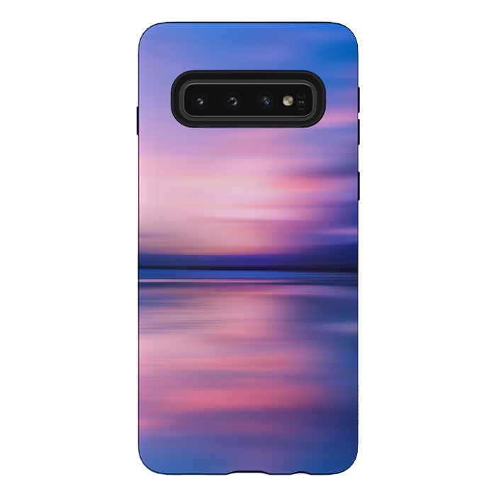 Galaxy S10 StrongFit Abstract Sunset III by Art Design Works