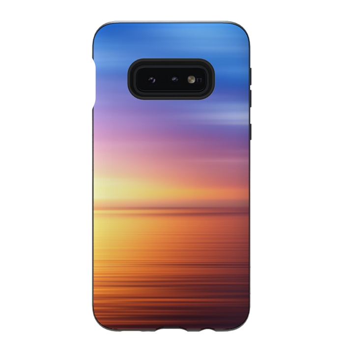 Galaxy S10e StrongFit Abstract Sunset IV by Art Design Works